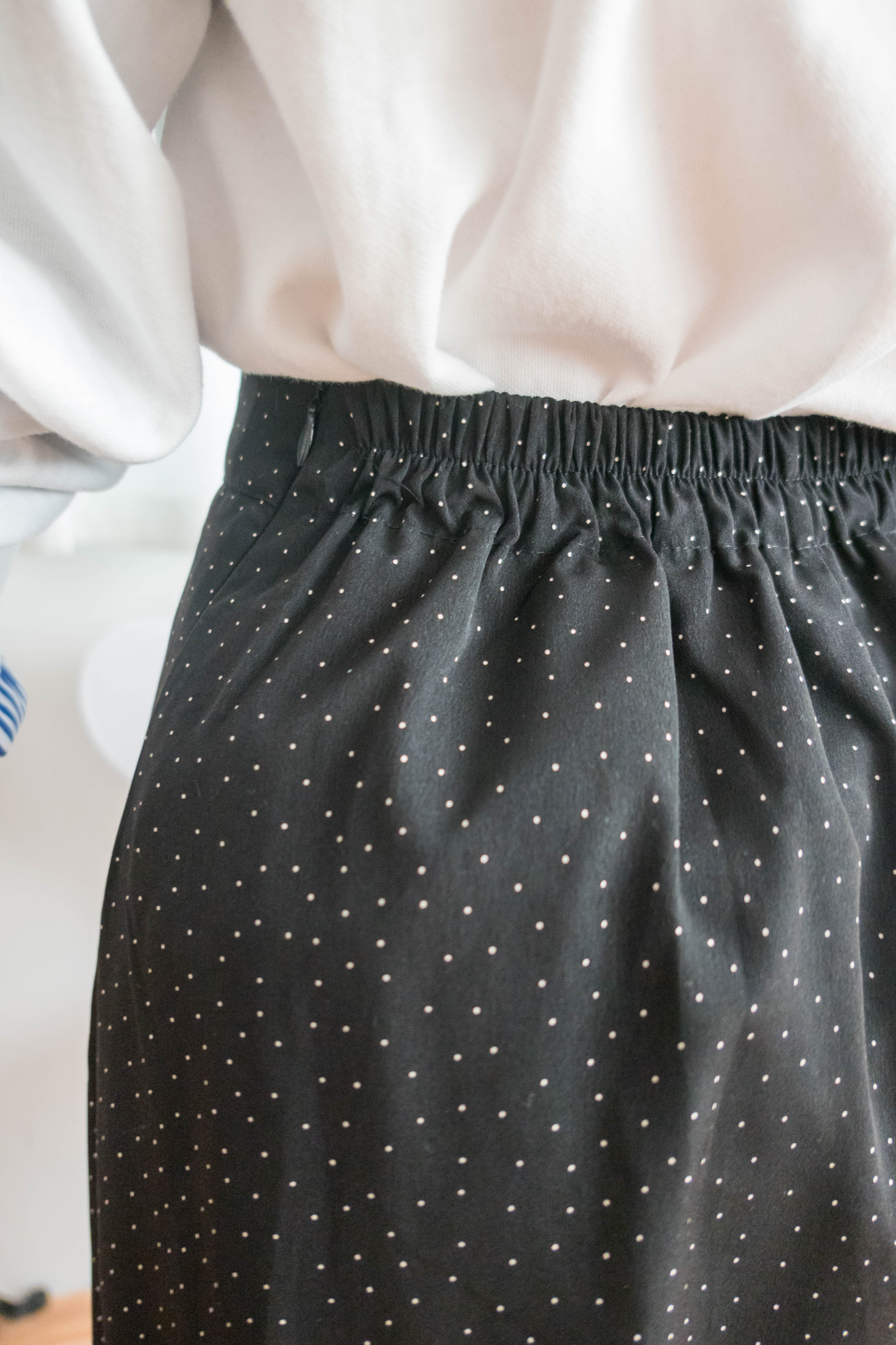 Snow Dot 雪花點點微光澤傘長裙, Skirt/ SK8743 (brown sold out)