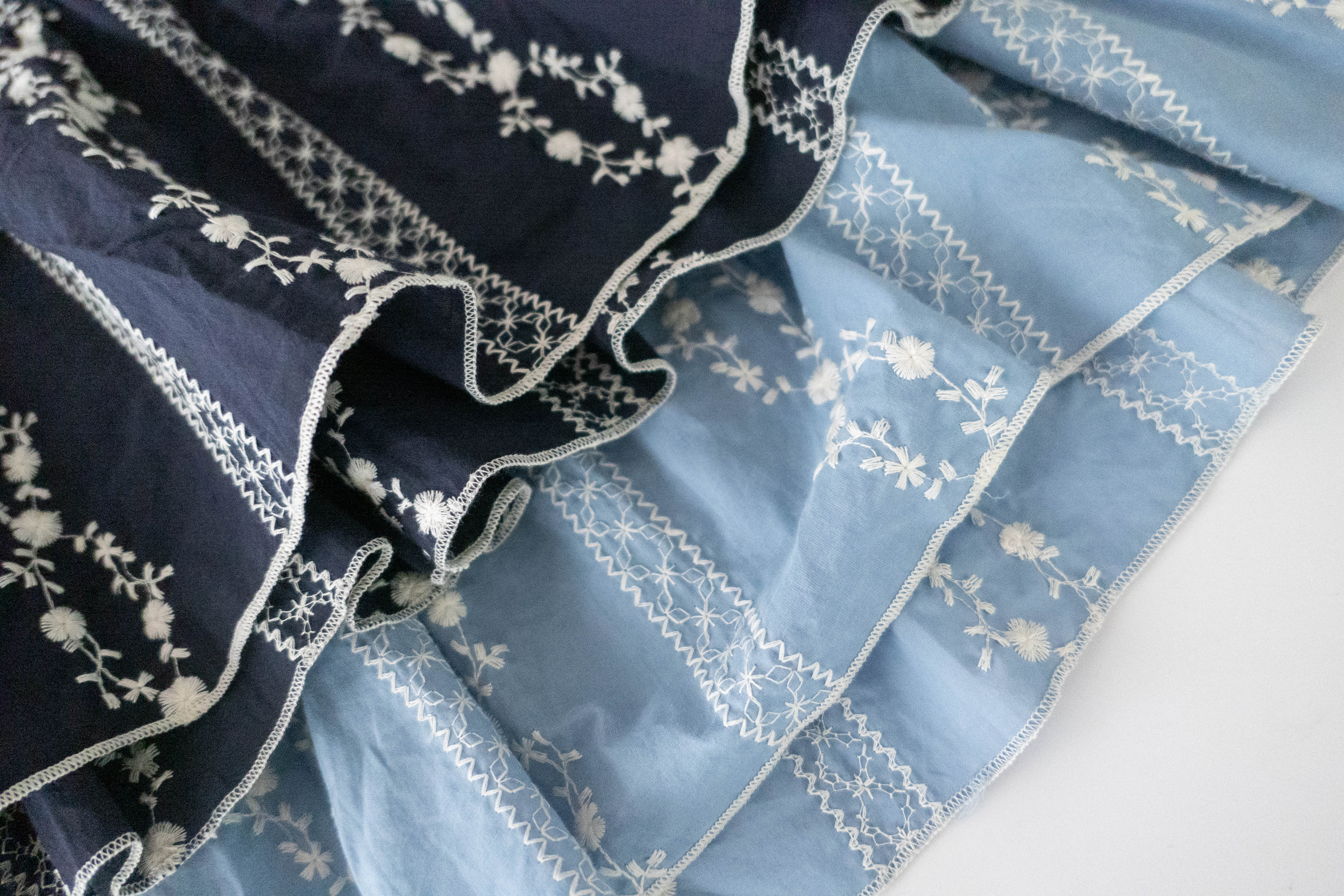 Ethnic 民族繡花修腰傘形上衣, Blouse/ BU8978 (不設訂貨款)