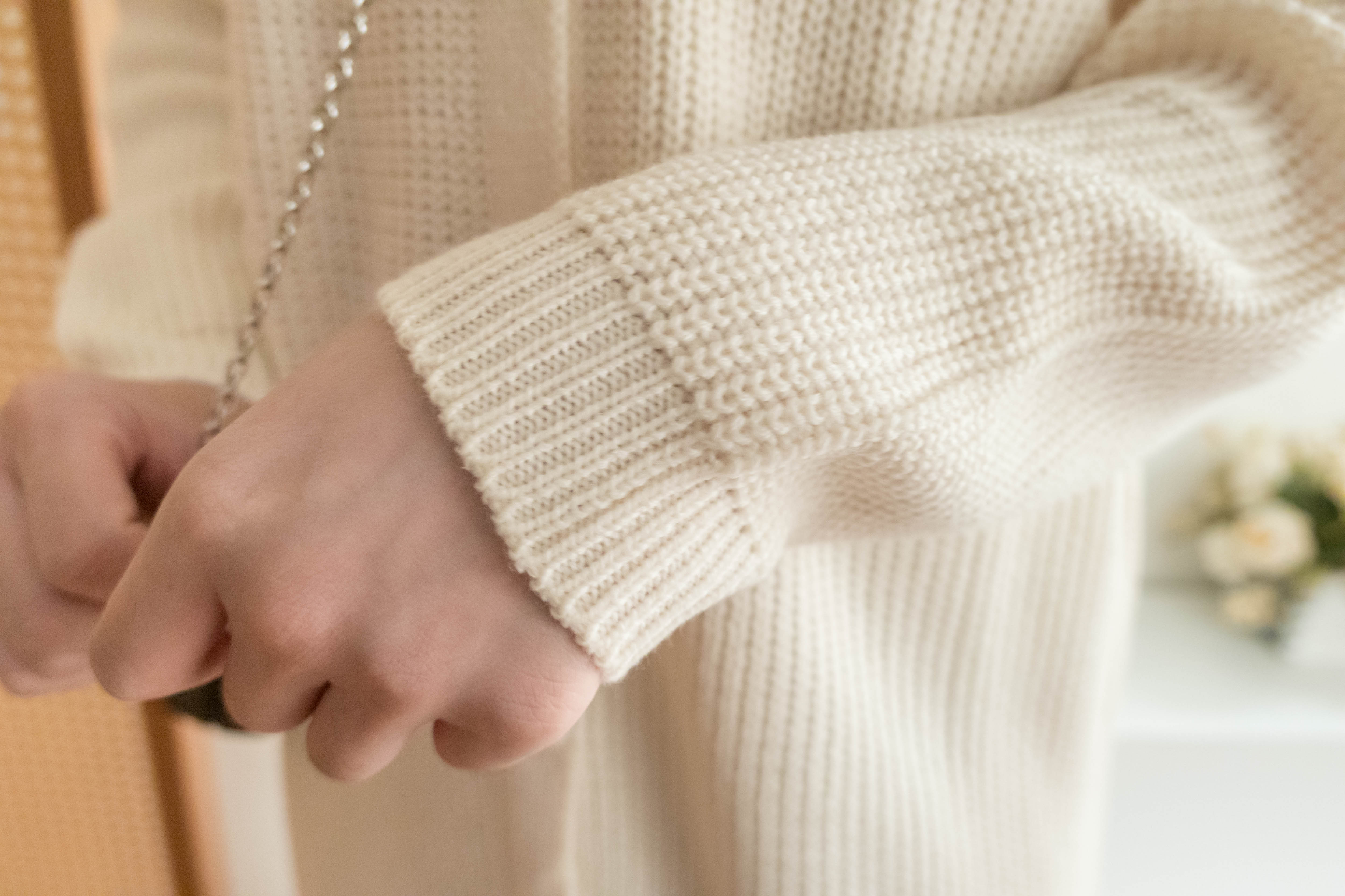 TKnit 入膊線顯瘦慵懶氣質針織連身裙或外套, Dress/ DS9340