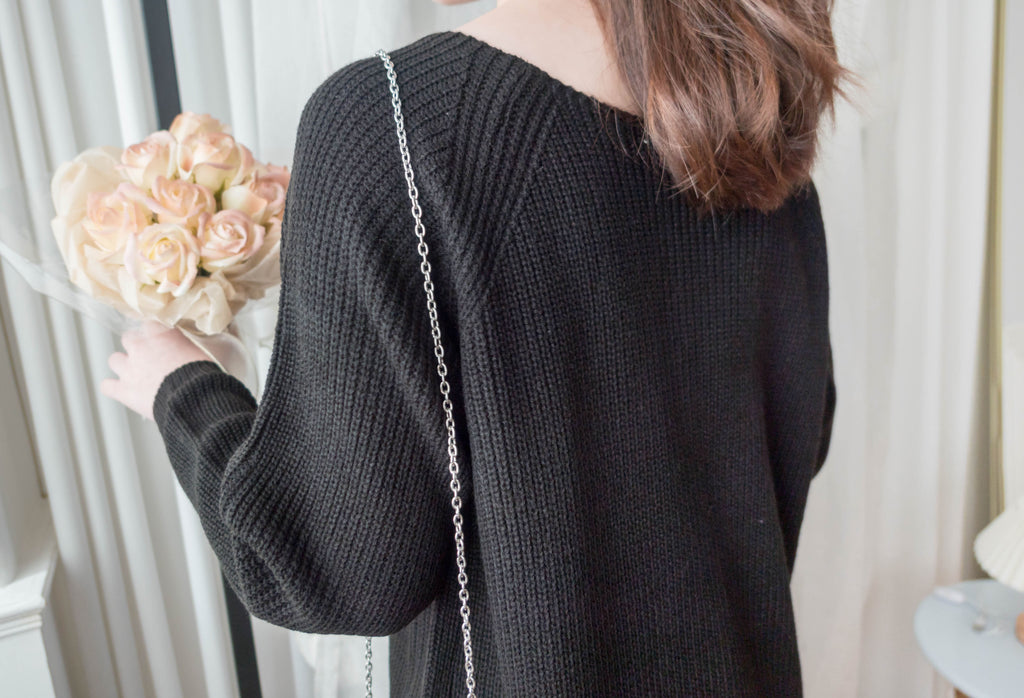 TKnit 入膊線顯瘦慵懶氣質針織連身裙或外套, Dress/ DS9340