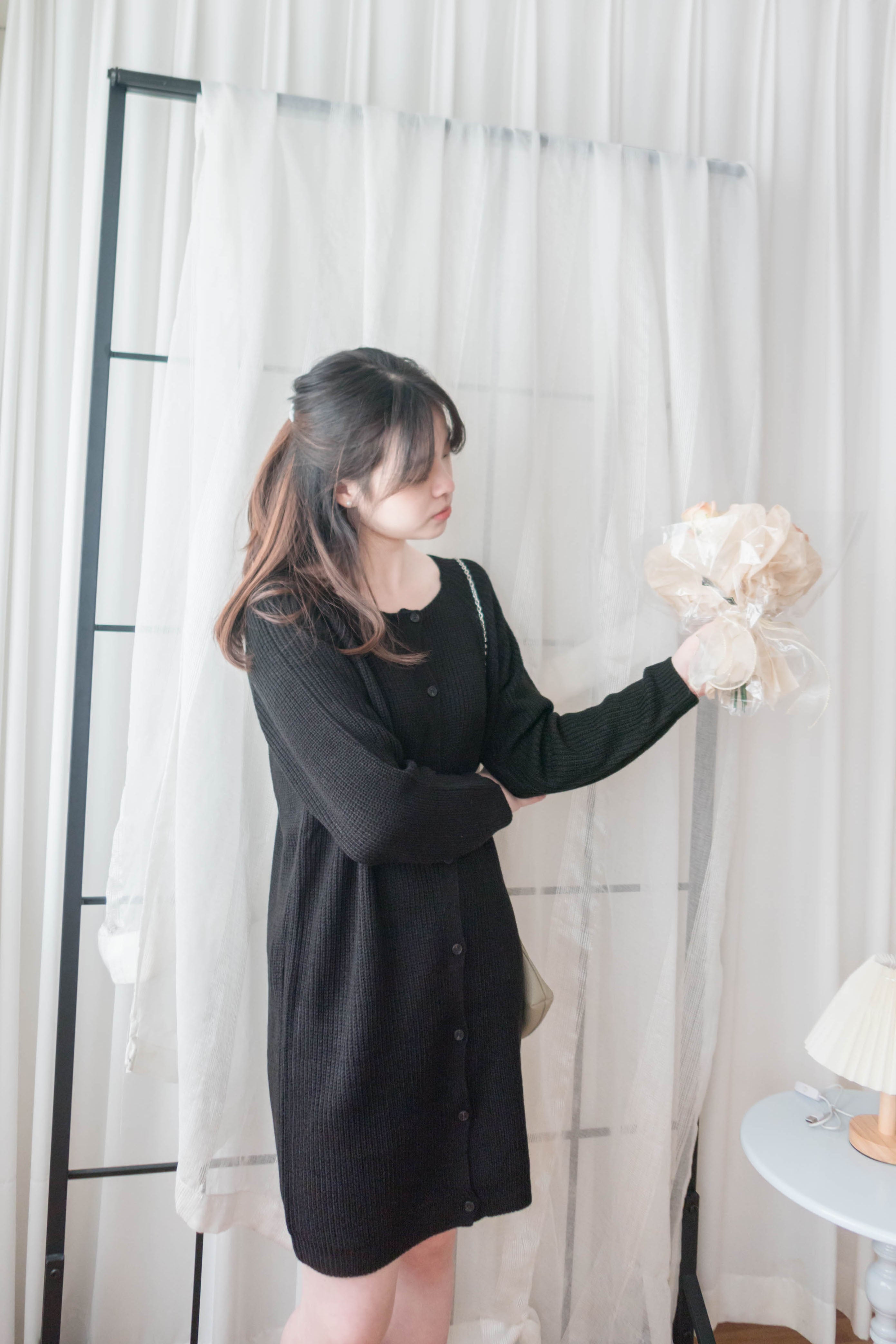 TKnit 入膊線顯瘦慵懶氣質針織連身裙或外套, Dress/ DS9340