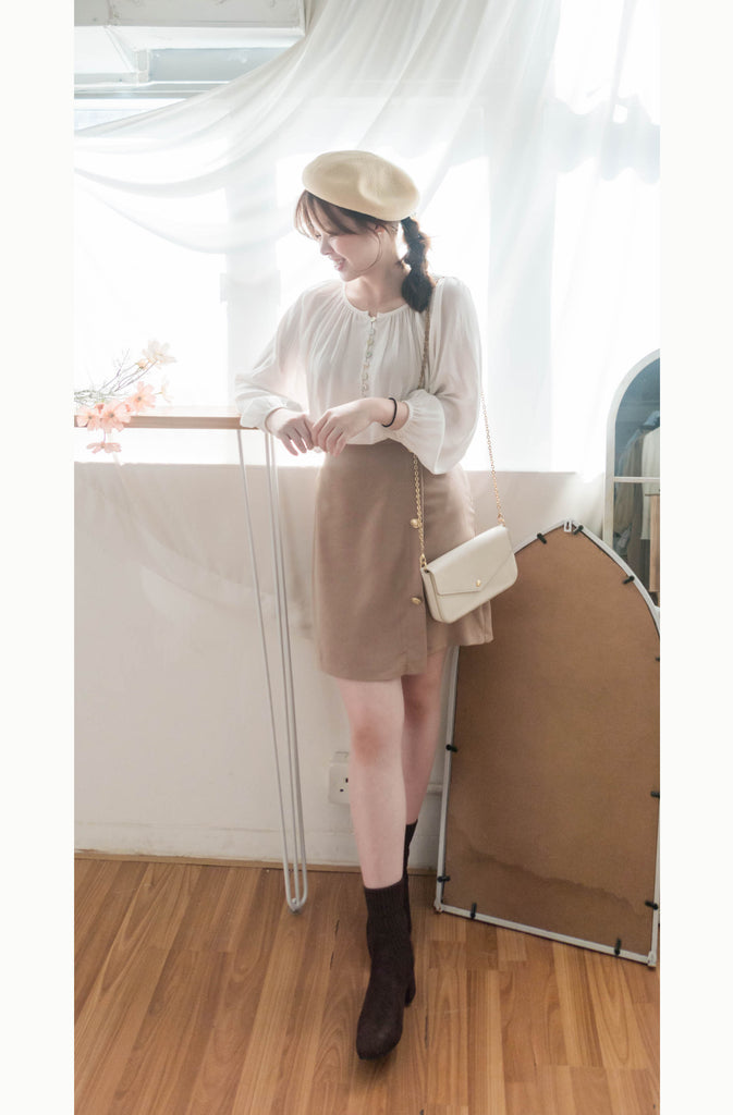 Fairy White 輕盈仙氣純白傘上衣, Blouse/ BU8984