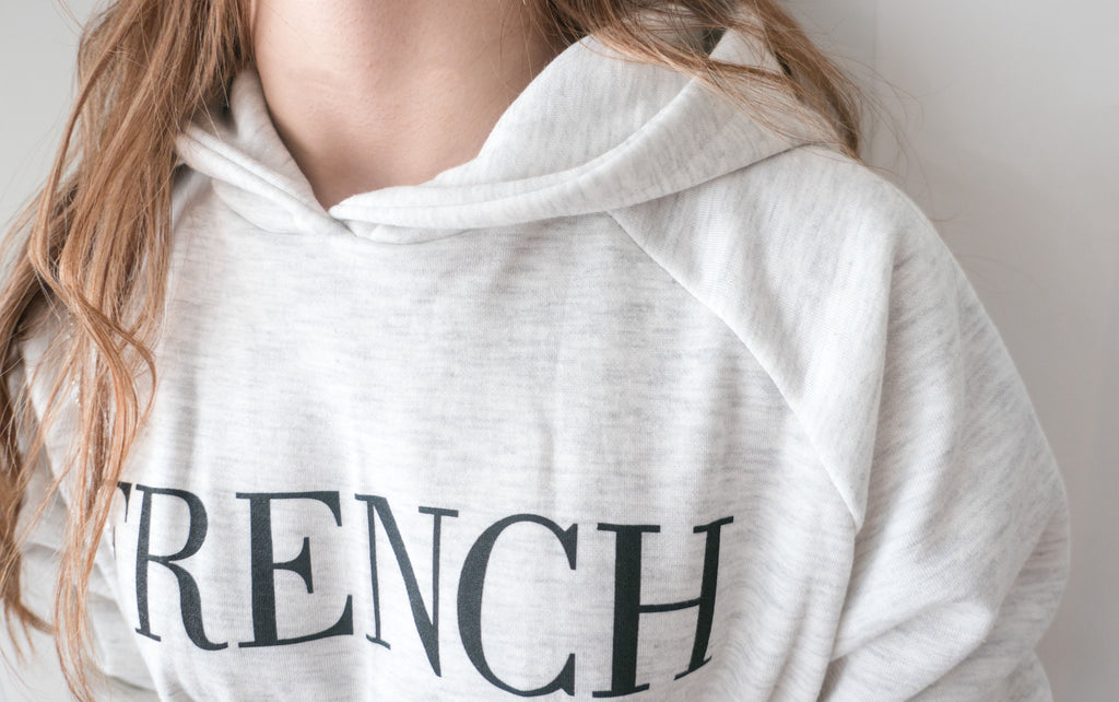 FRENCH HOODIES 舒適全彈性顯瘦修腰衛衣連身裙, Dress/ DS9367