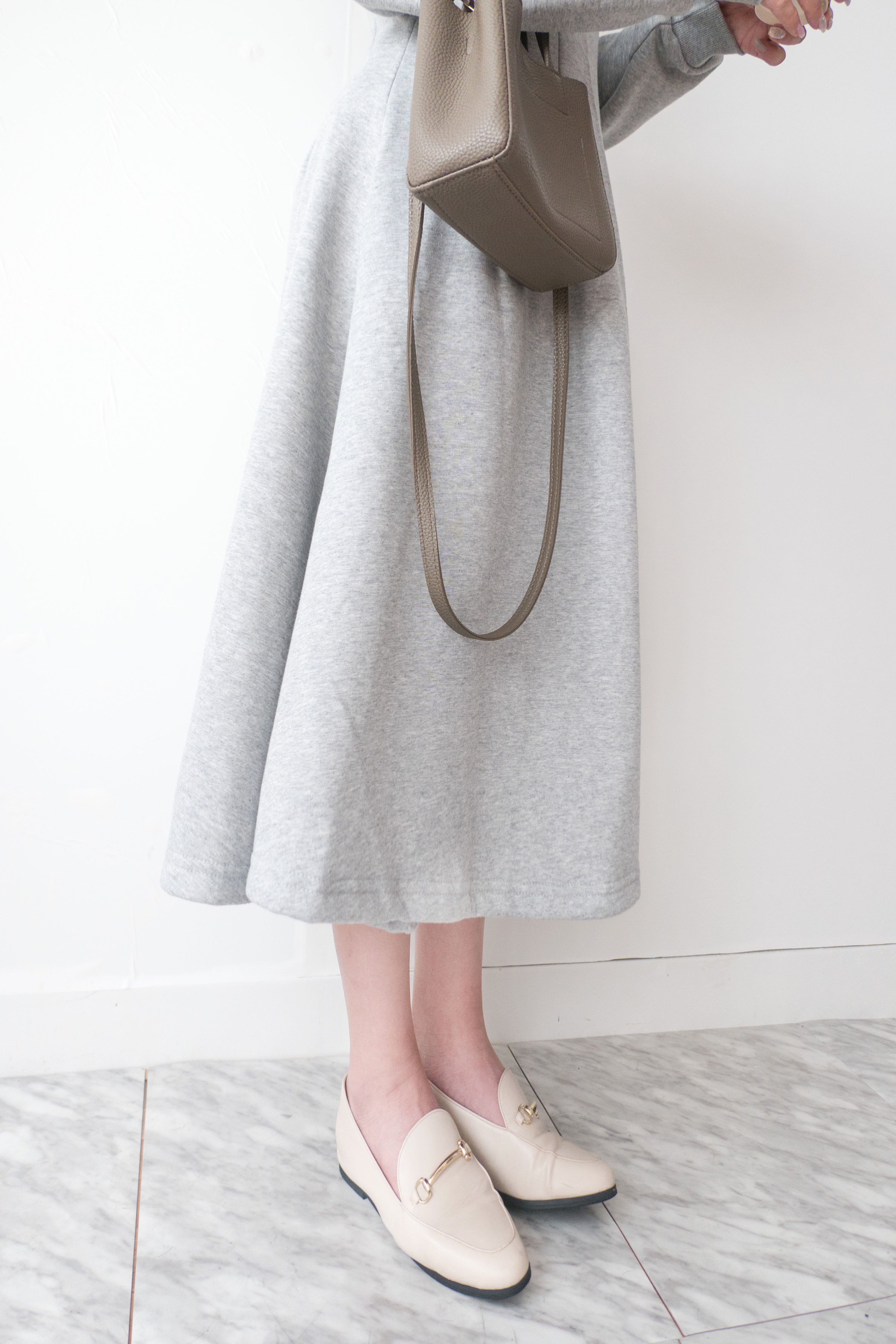 FRENCH HOODIES 舒適全彈性顯瘦修腰衛衣連身裙, Dress/ DS9367