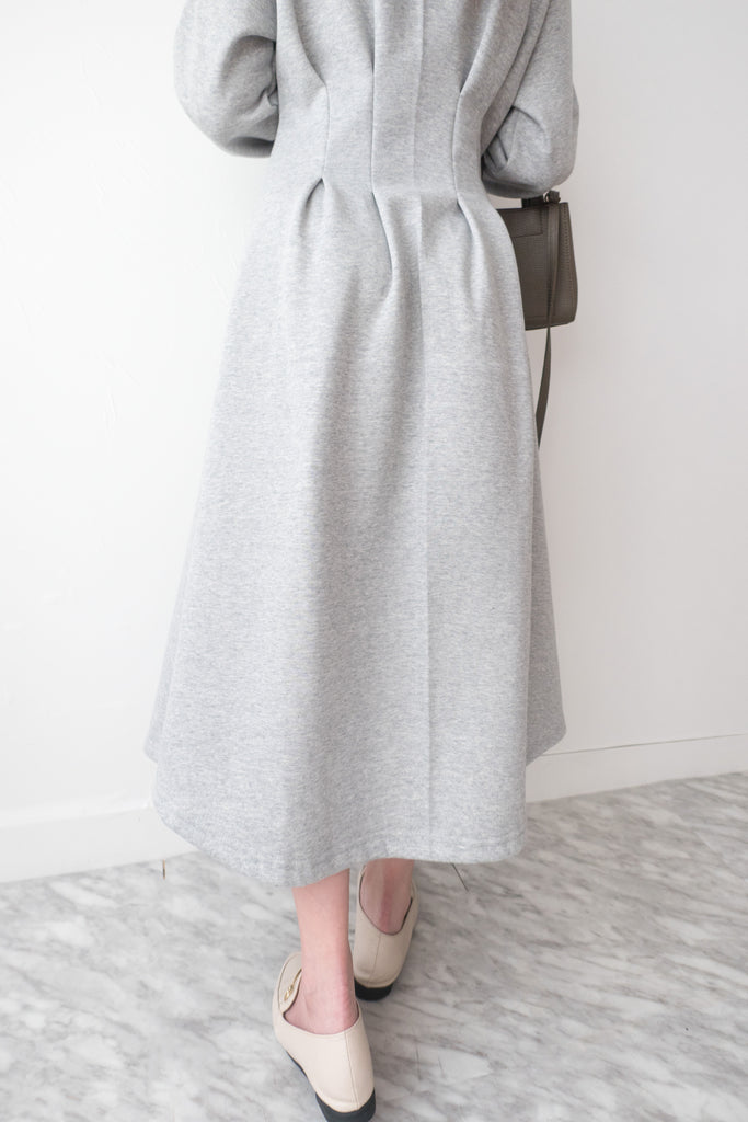 FRENCH HOODIES 舒適全彈性顯瘦修腰衛衣連身裙, Dress/ DS9367
