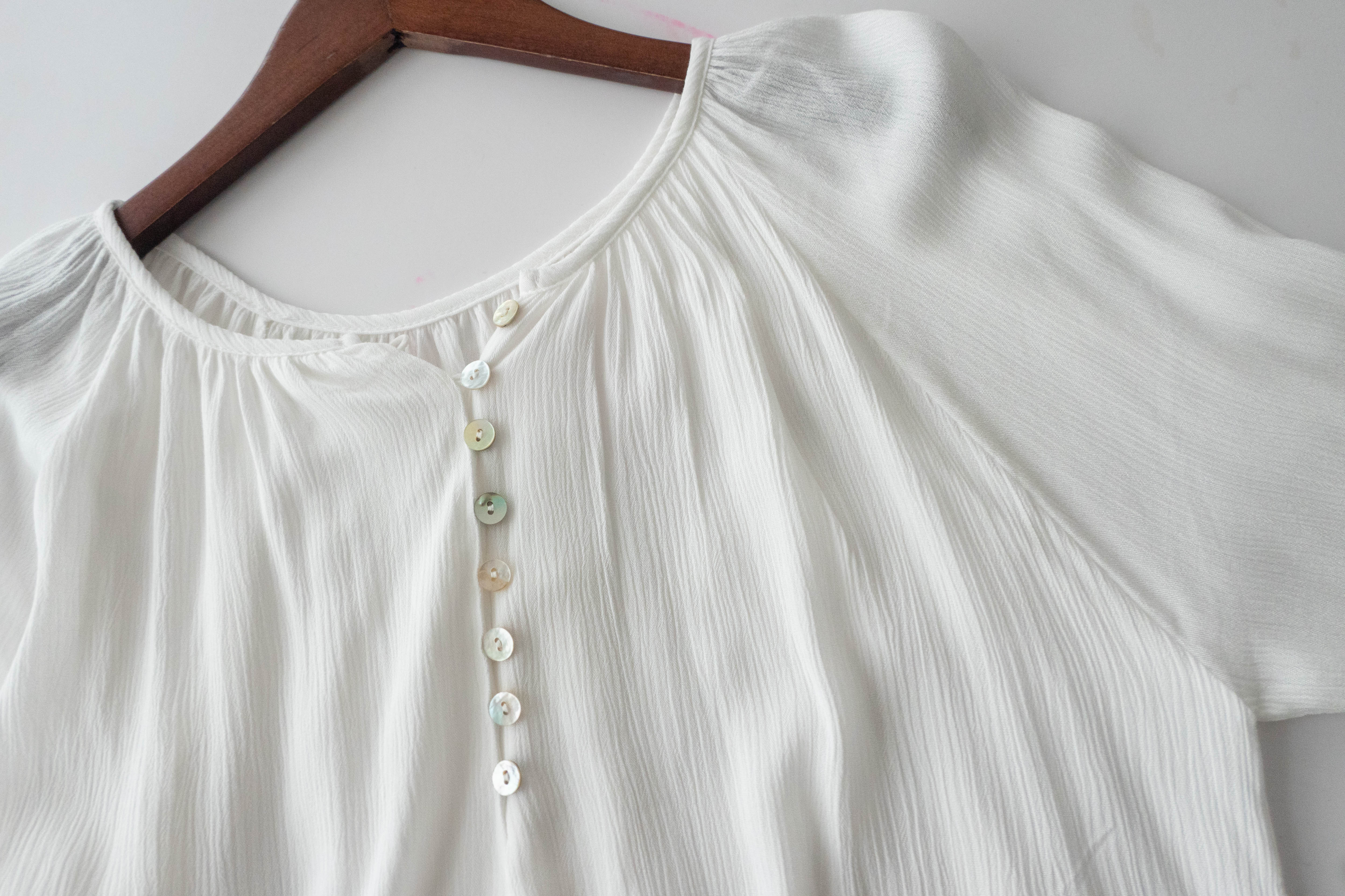 Fairy White 輕盈仙氣純白傘上衣, Blouse/ BU8984