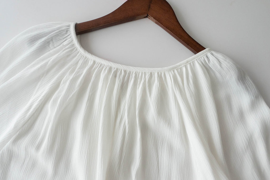 Fairy White 輕盈仙氣純白傘上衣, Blouse/ BU8984