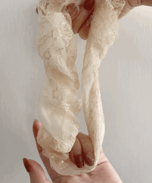 Lace 防掉層次感通花超彈橡筋, Hairband/ HA8121