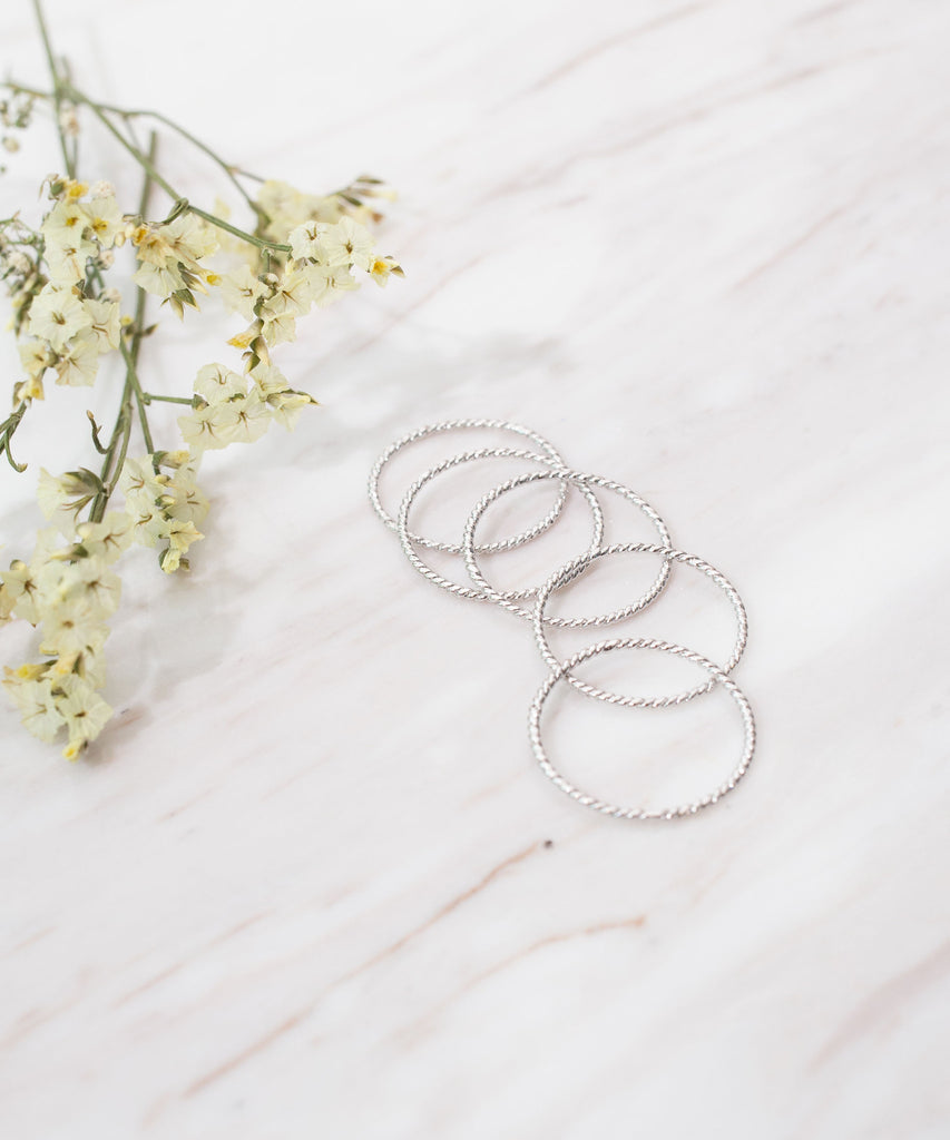 Silver Rings (5 Rings) / RN8022