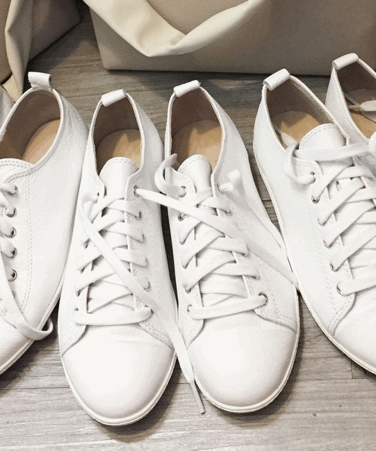 Leather White Sneaker / SH8094