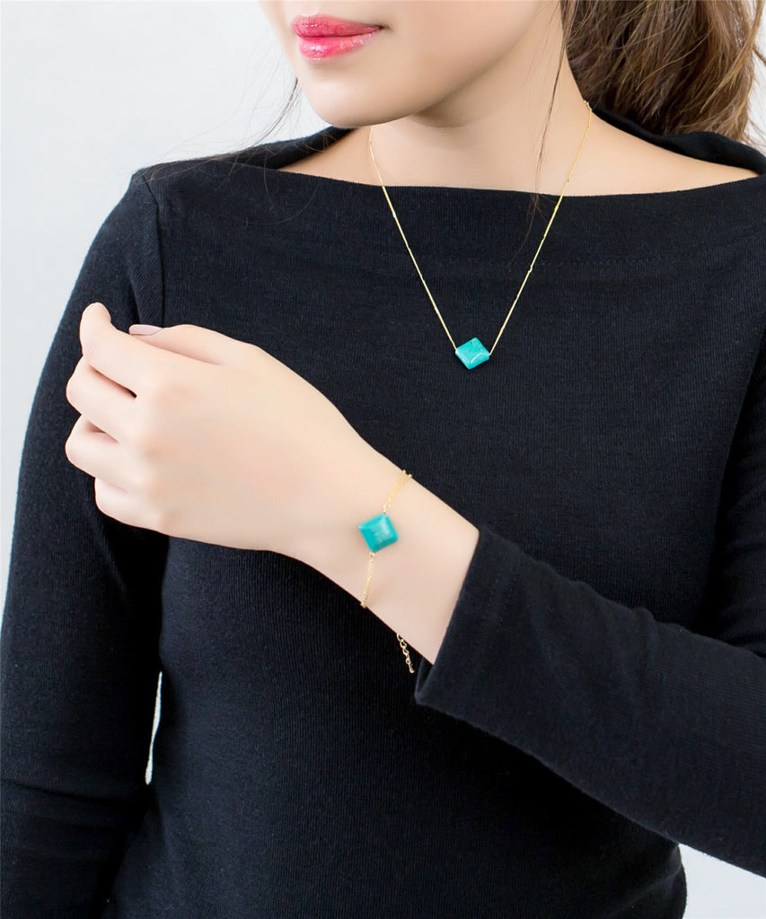 Fall of the Moon Multi Stone Bracelet / BL8016