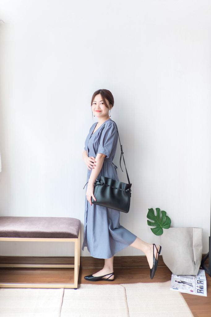 Back Strap 軟熟真皮後交叉帶尖頭, Shoes/ SH8066