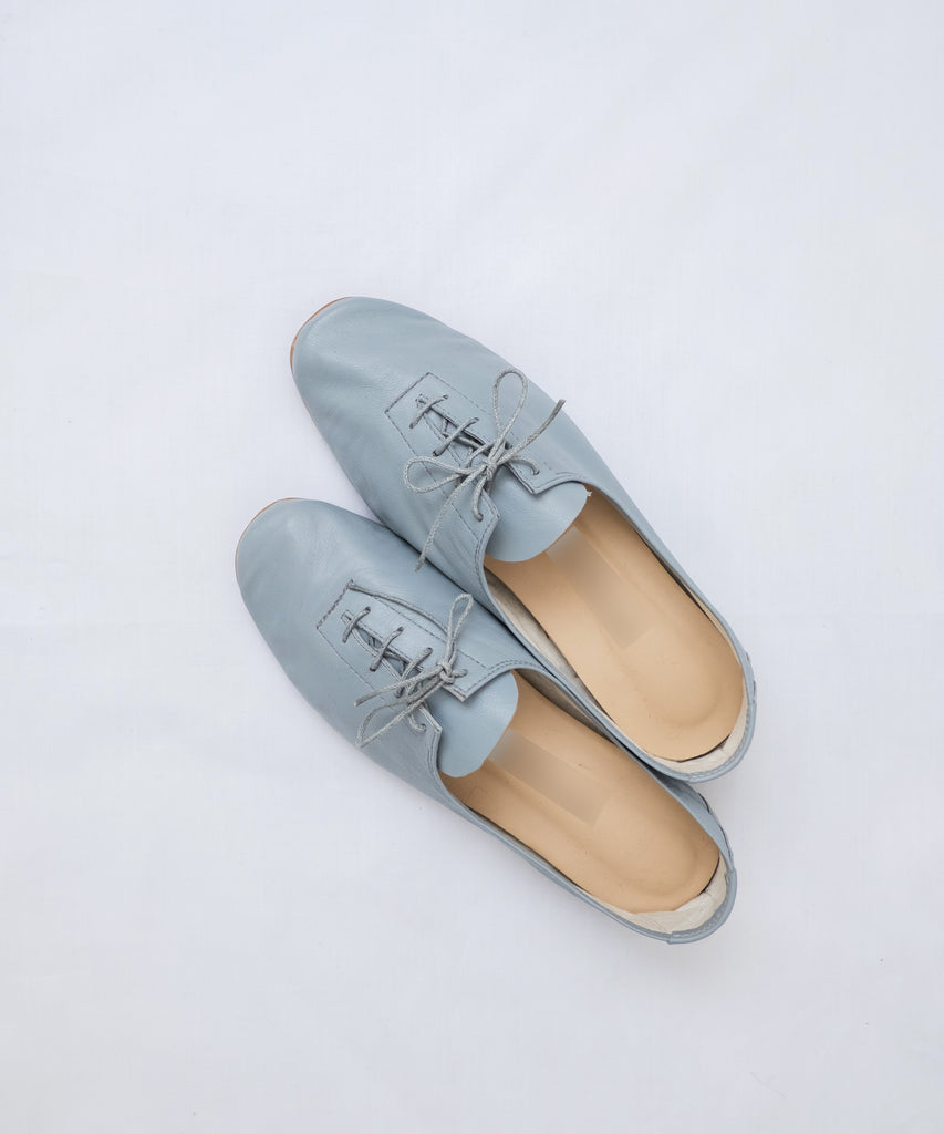I Want it 天藍羊皮slim-cut休閒鞋, Shoes/ SH8054