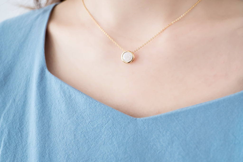 Rolling GemStone, Necklace/ NL8124