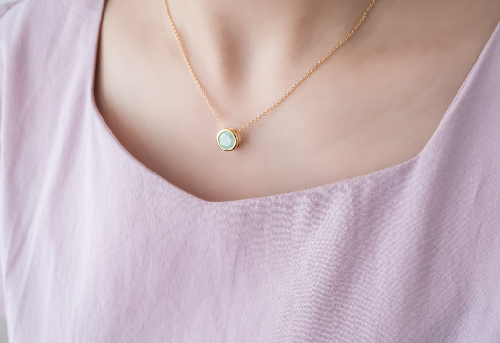 Rolling GemStone, Necklace/ NL8124