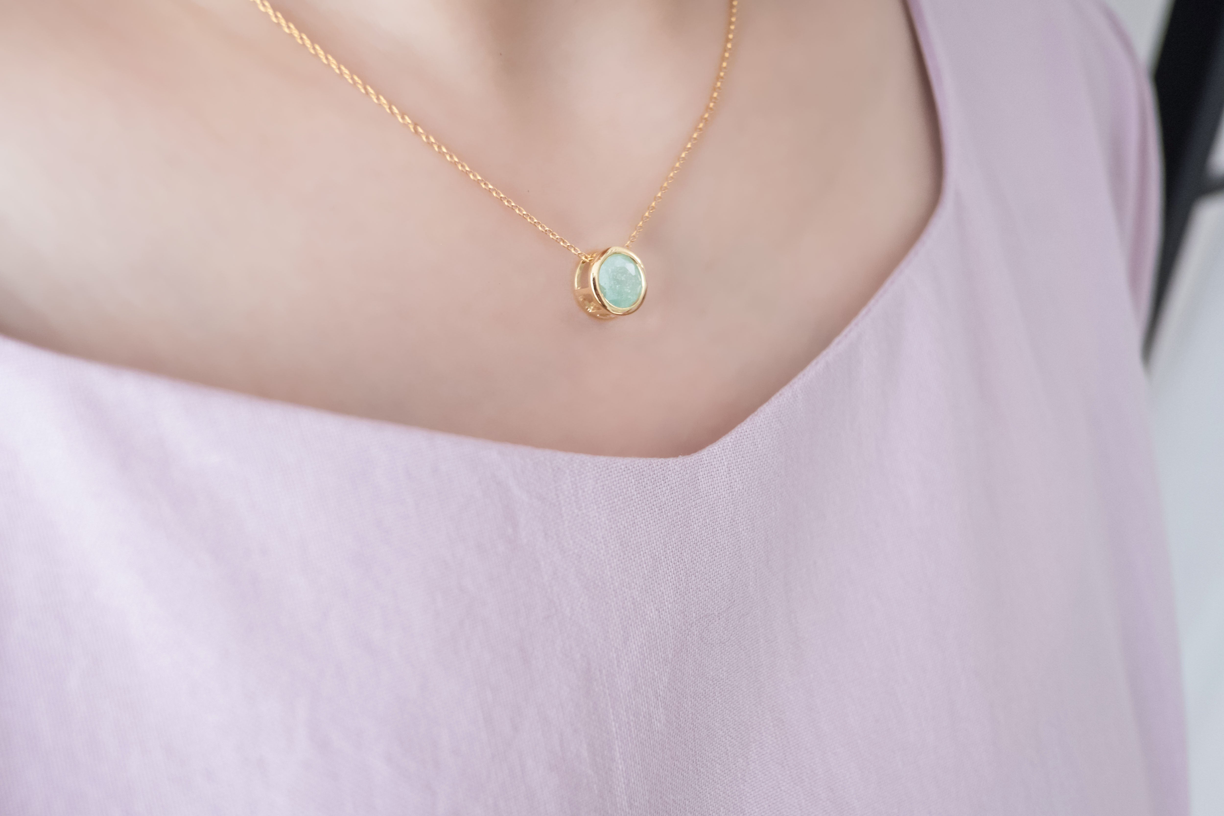 Rolling GemStone, Necklace/ NL8124