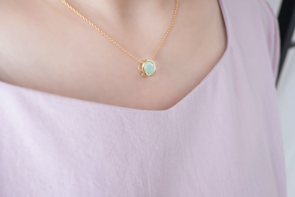 Rolling GemStone, Necklace/ NL8124