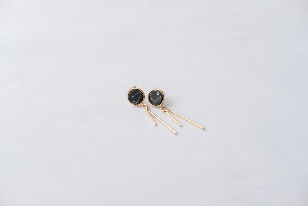 Marble Drop Bar, Earrings/ ER8252