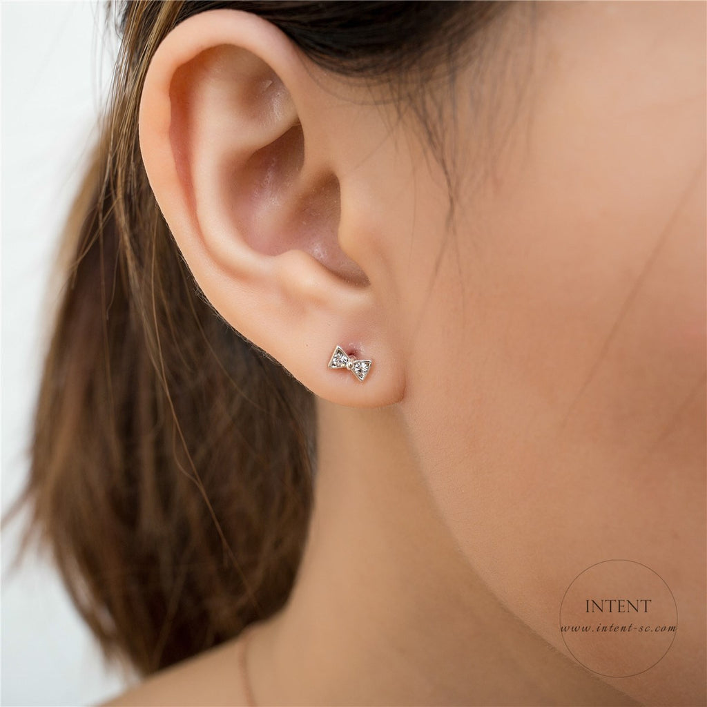 Bow Tie Earrings Set / ER8051