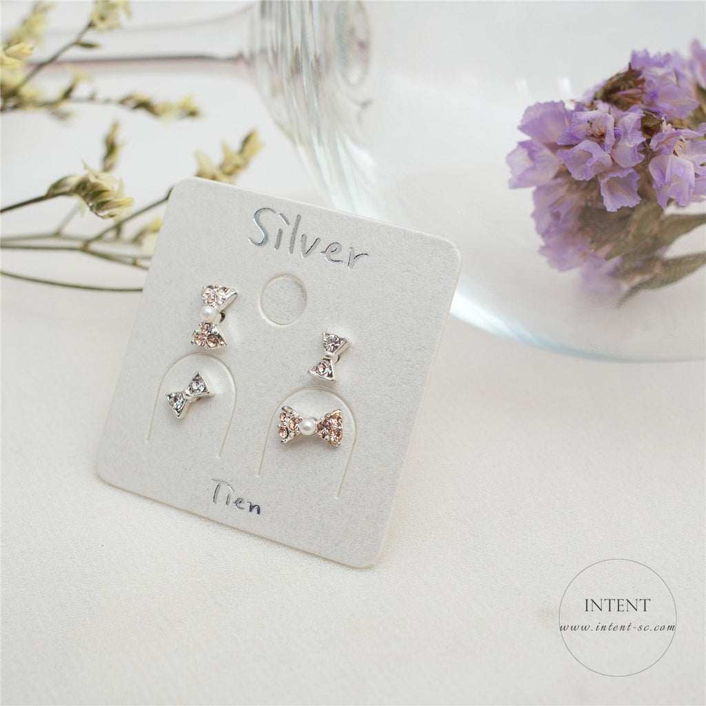 Bow Tie Earrings Set / ER8051