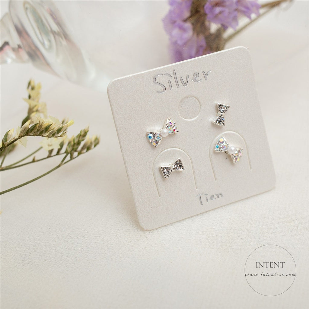 Bow Tie Earrings Set / ER8051