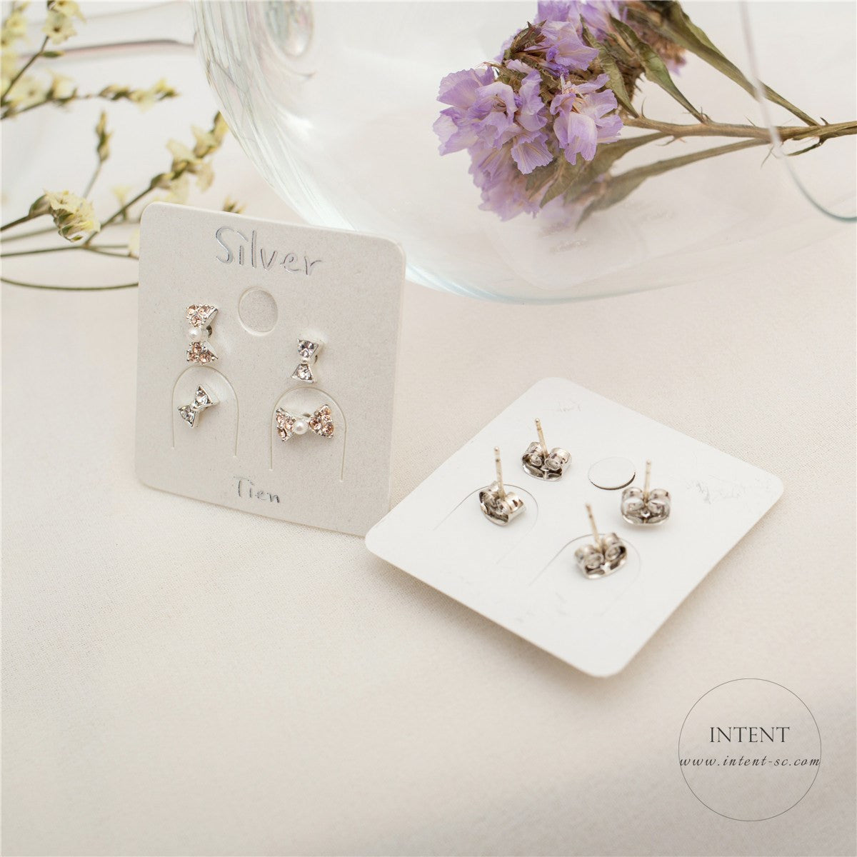 Bow Tie Earrings Set / ER8051