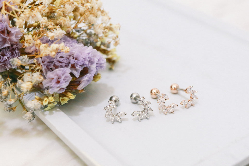 Shining Curve Earrings / ER8171