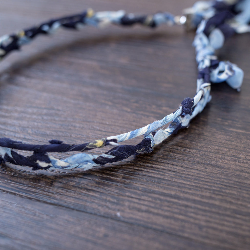 Floral Hairband with Ribbon (可分拆) / HA8012
