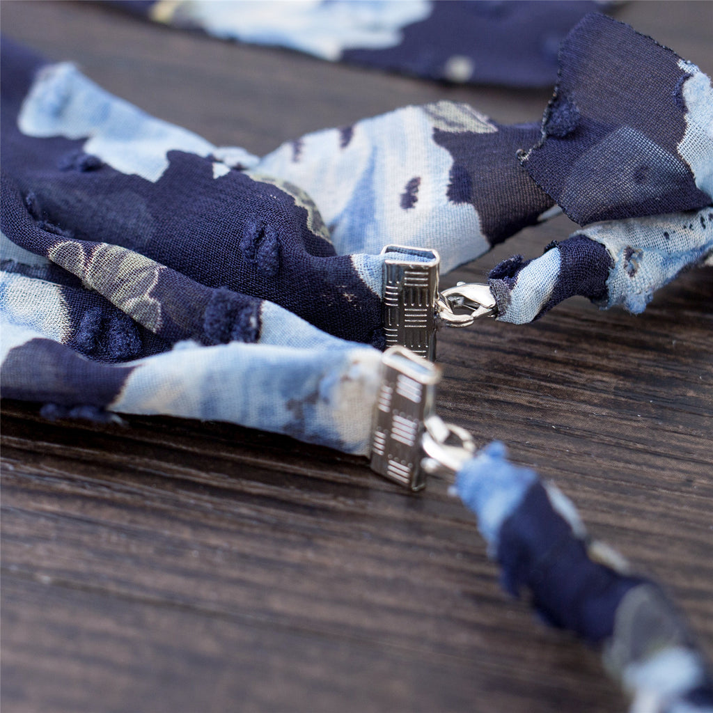 Floral Hairband with Ribbon (可分拆) / HA8012