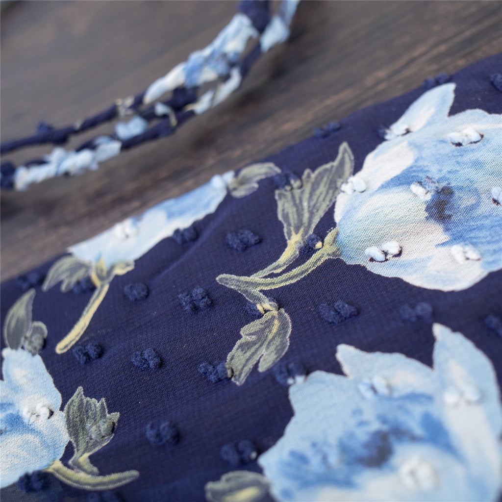 Floral Hairband with Ribbon (可分拆) / HA8012