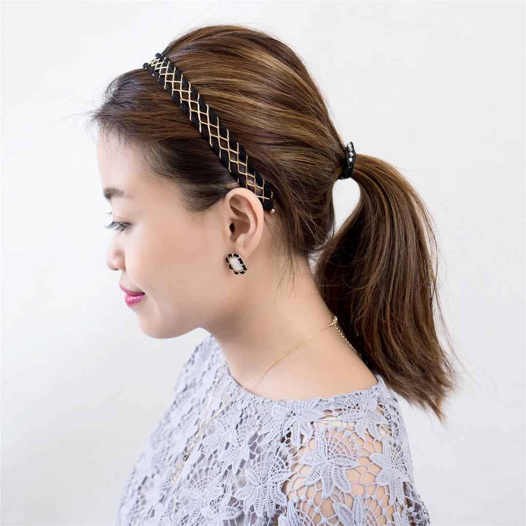 Classic Chain Net Hairband / HA8015