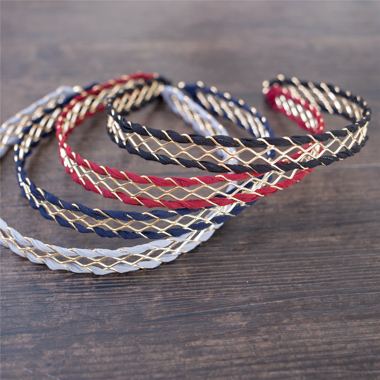 Classic Chain Net Hairband / HA8015