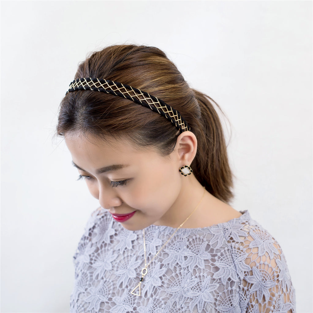 Classic Chain Net Hairband / HA8015