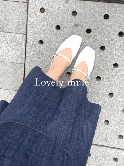 Strap 斜鞋頭幼帶, Mule/ SH8110