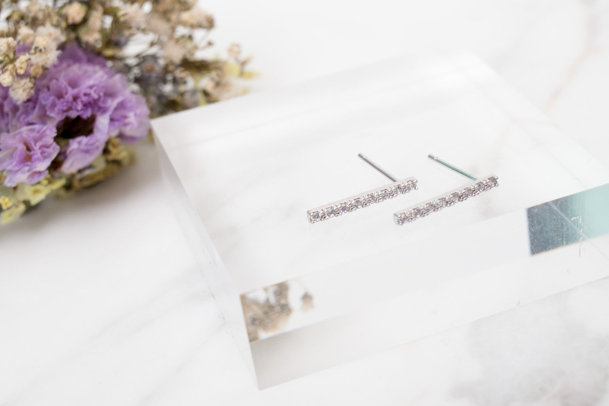 Crystal Bar Earrings/ ER8123