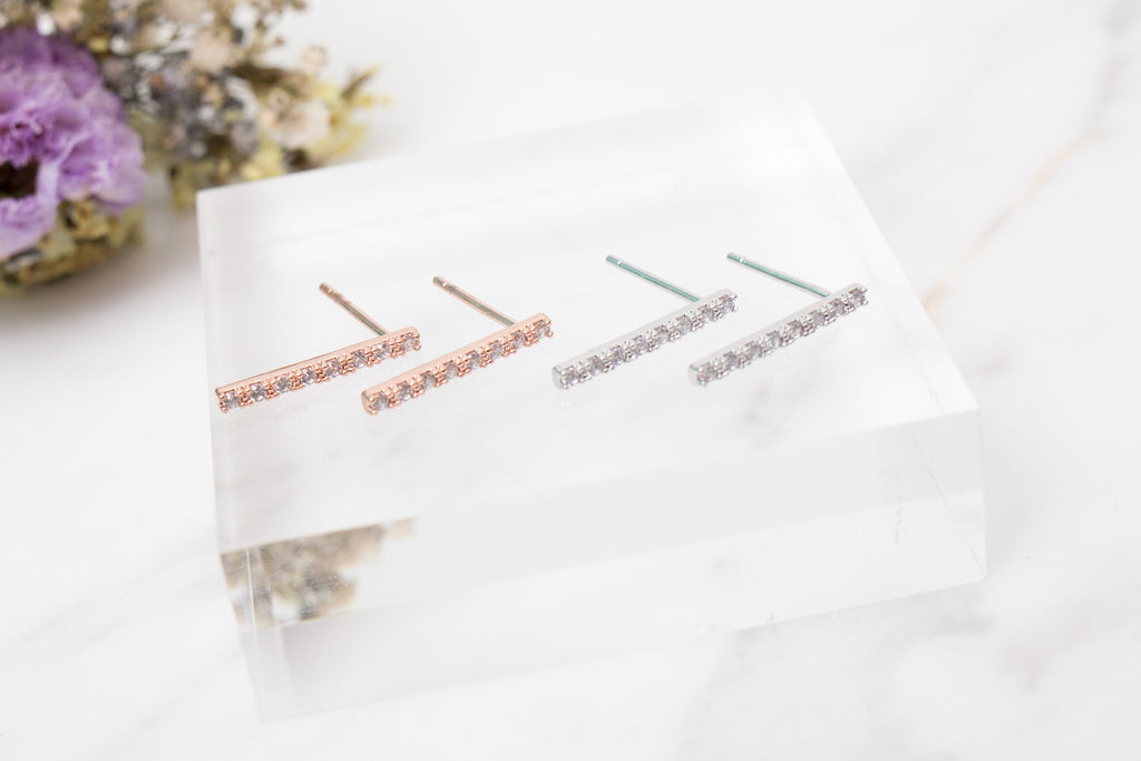 Crystal Bar Earrings/ ER8123