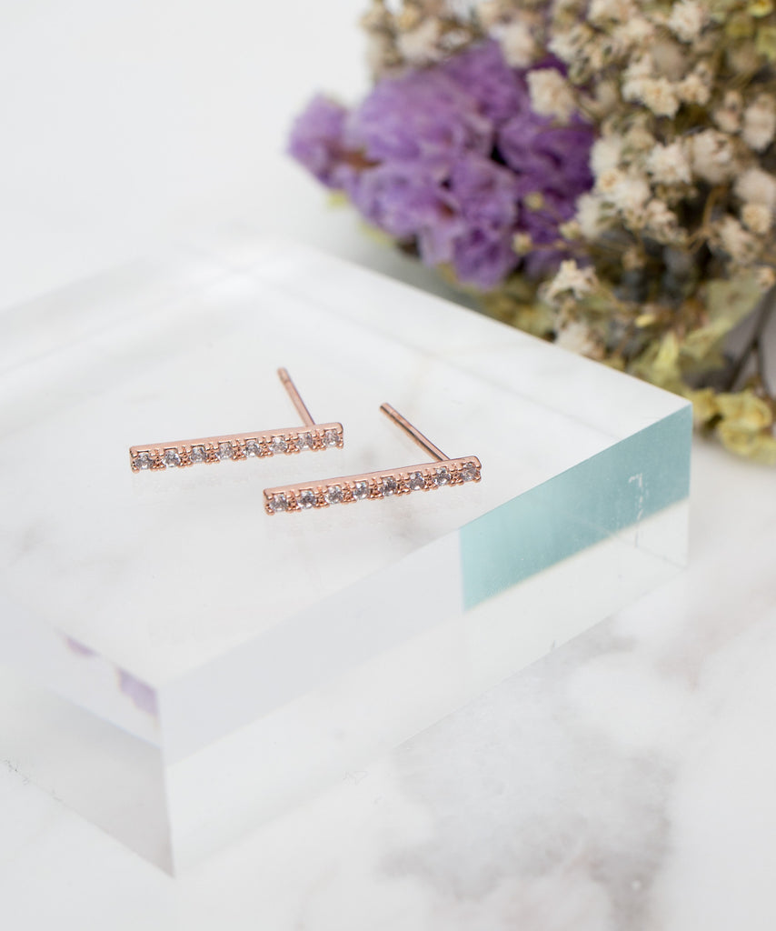 Crystal Bar Earrings/ ER8123