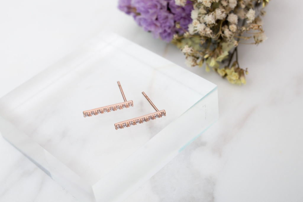 Crystal Bar Earrings/ ER8123