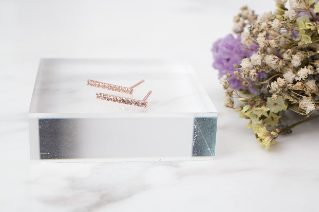 Crystal Bar Earrings/ ER8123