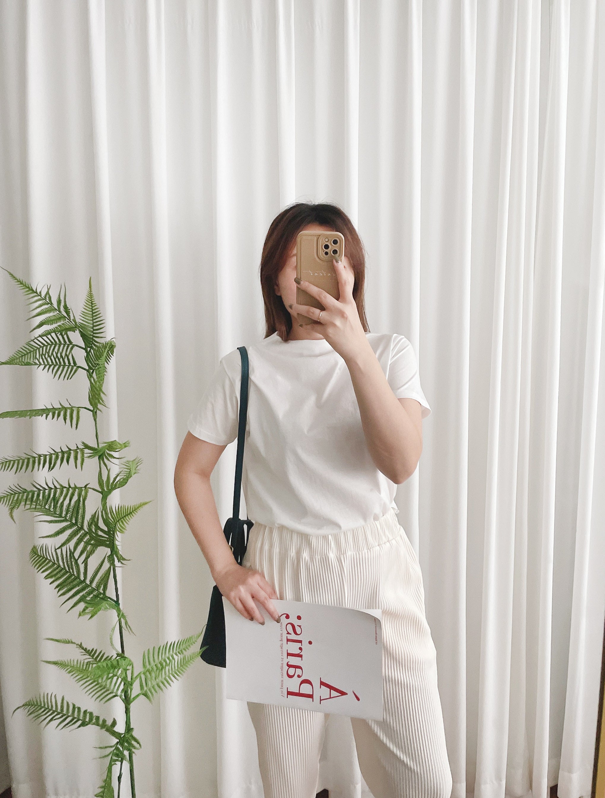 Stripe Carrot 防皺隨性寬鬆坑紋蘿蔔褲, Pants/ PT8377