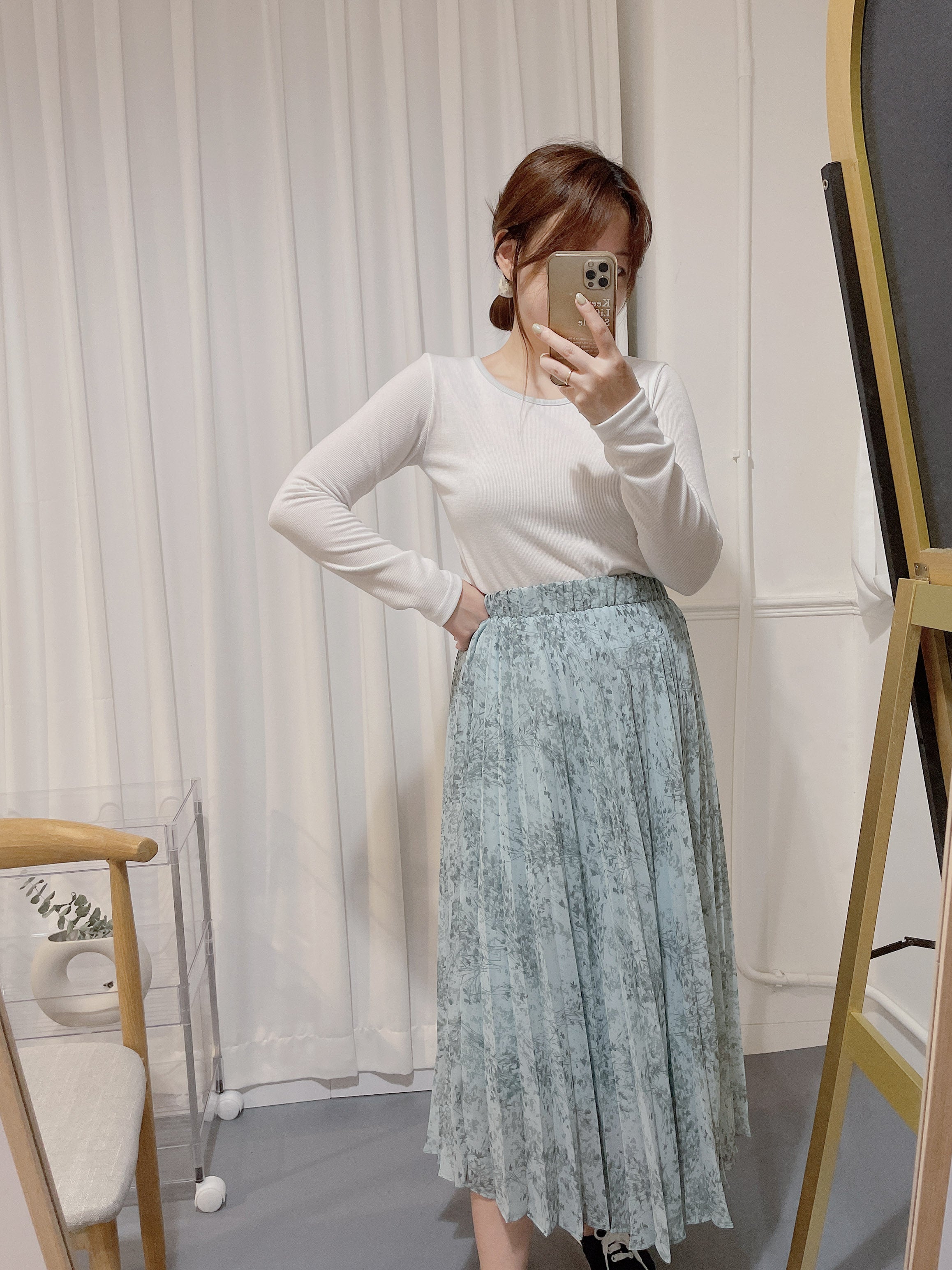 Soft Border 柔和色系寬圓領彈性合身, Top/ TP8809 (pink sold out)