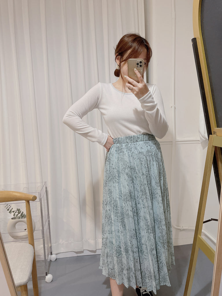 Soft Border 柔和色系寬圓領彈性合身, Top/ TP8809 (pink sold out)