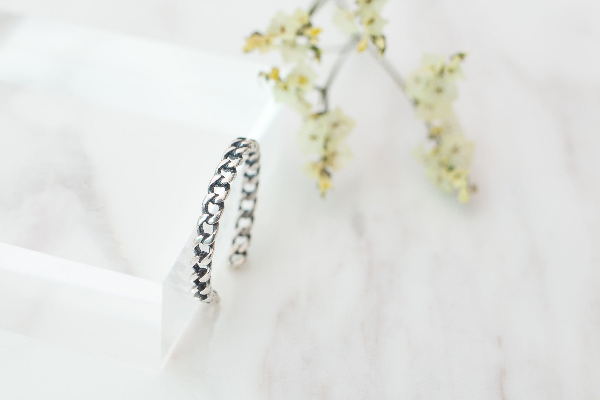 Vintage Silver Braids Ring (Free size) / RN8015