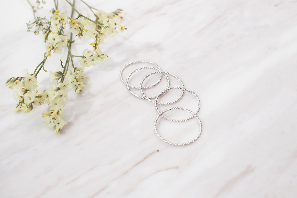 Silver Rings (5 Rings) / RN8022