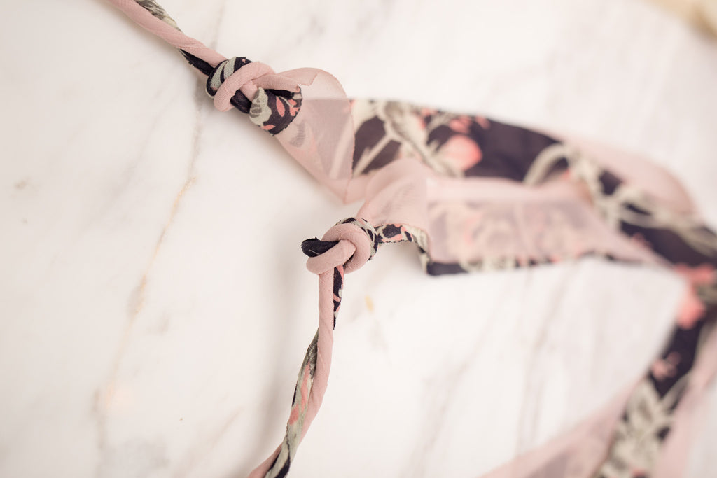 Hairband with ribbon / HA8038