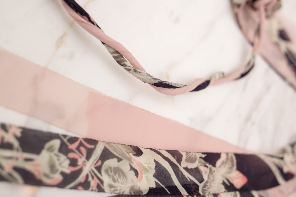 Hairband with ribbon / HA8038