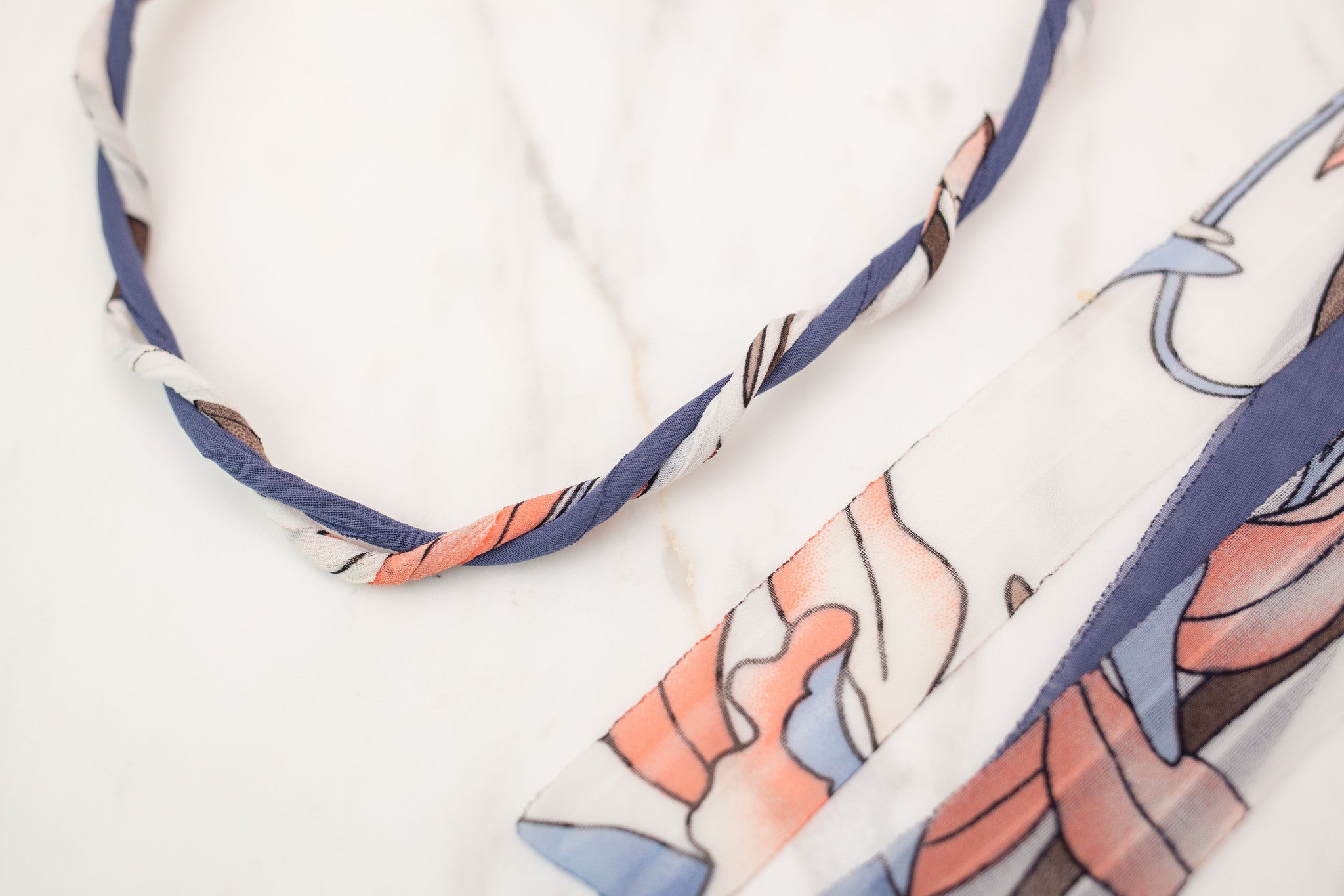 Hairband with ribbon / HA8038