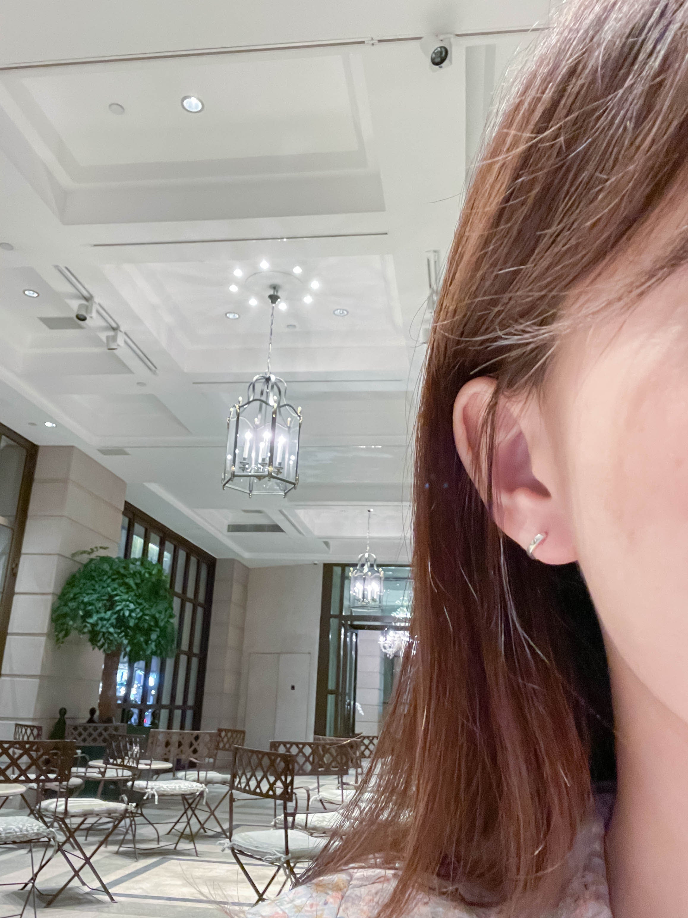Silver Made, Small Ring Earrings/ ER8314