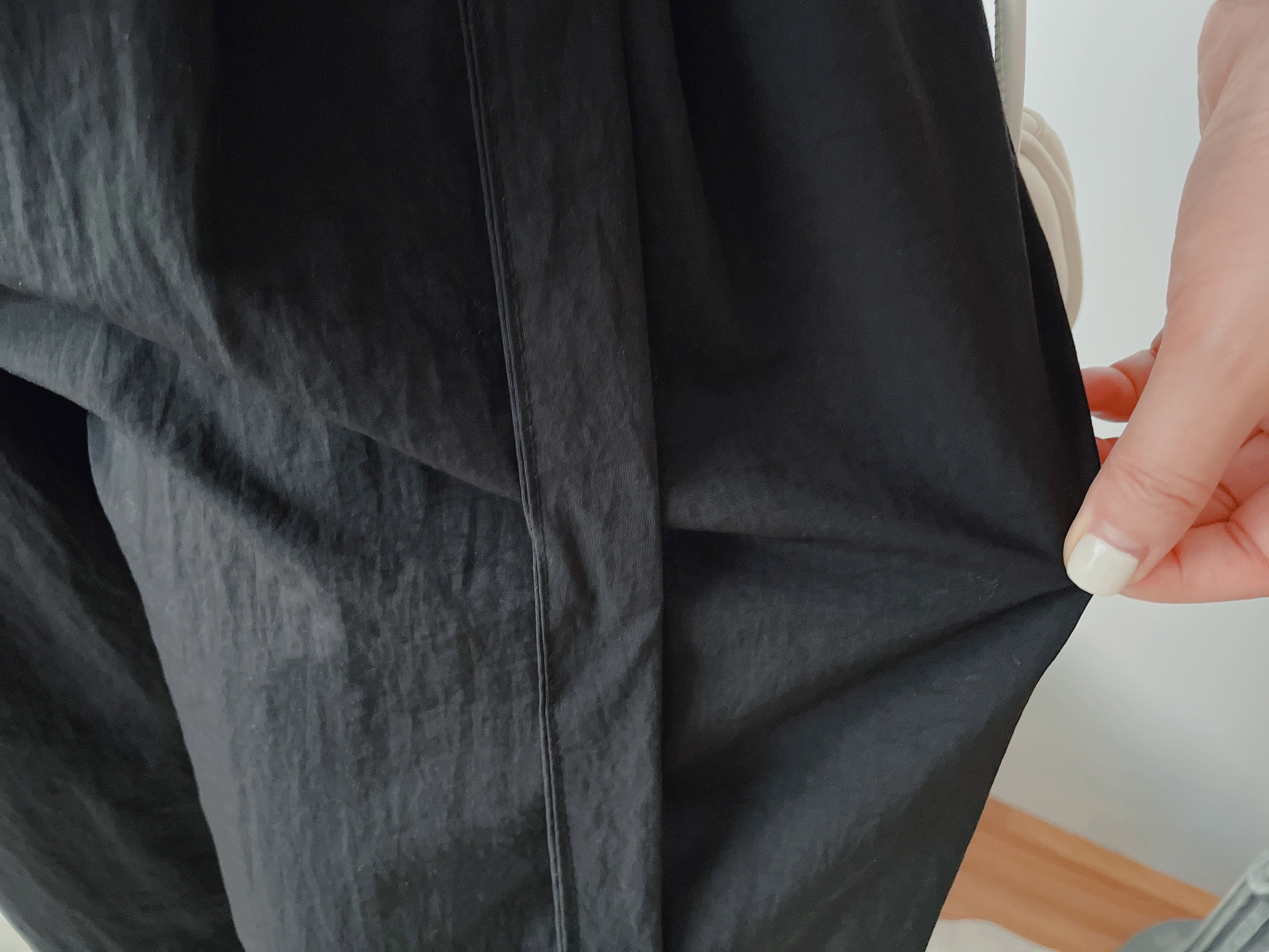 Square Belt 方形腰帶超闊褲管蘿蔔褲, Carrot Pants/ PT8344