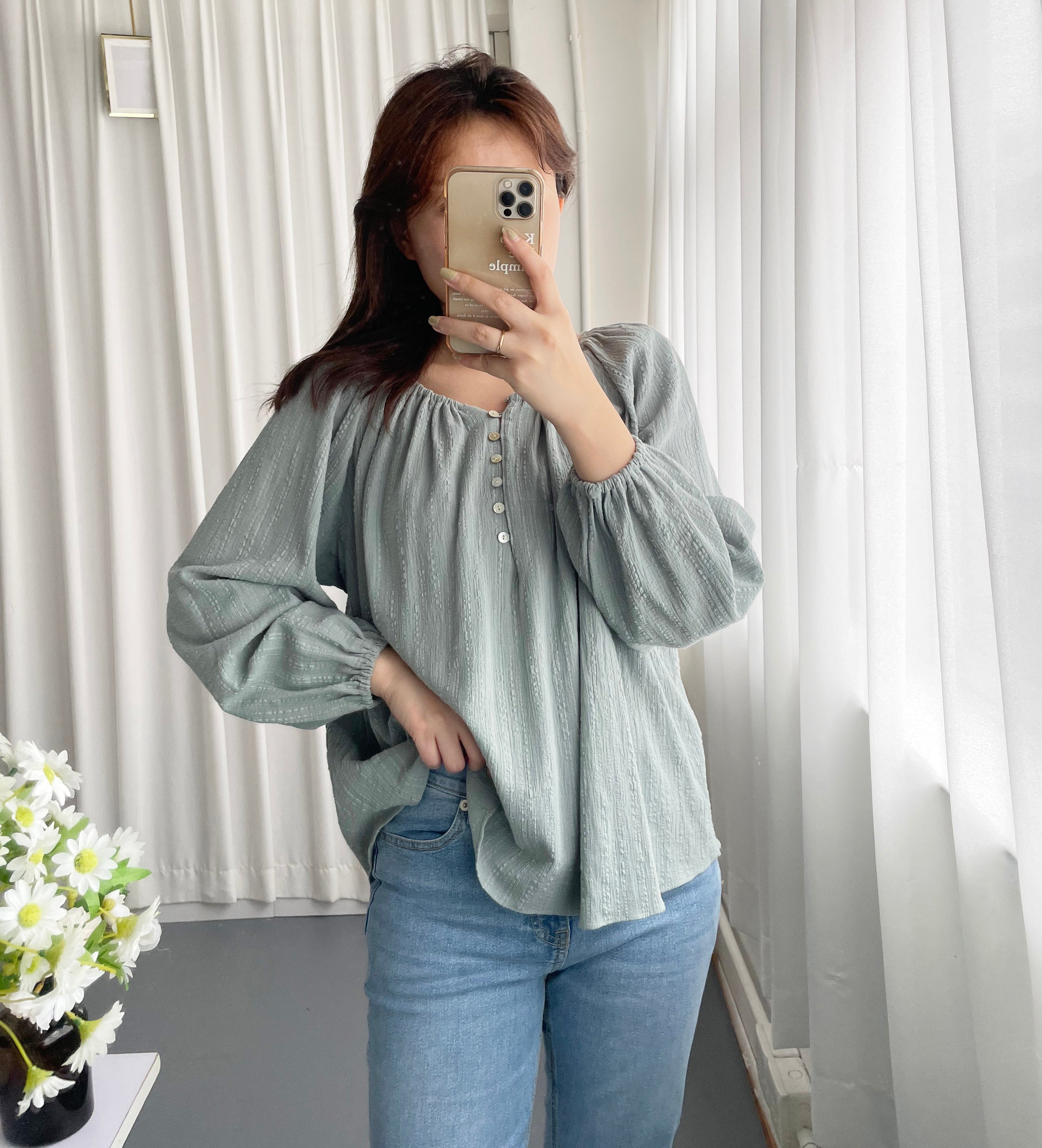 Flair Flow, Blouse/ BU8883 (lightblue soldout)